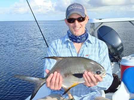 Greg Babbitt with a Permit